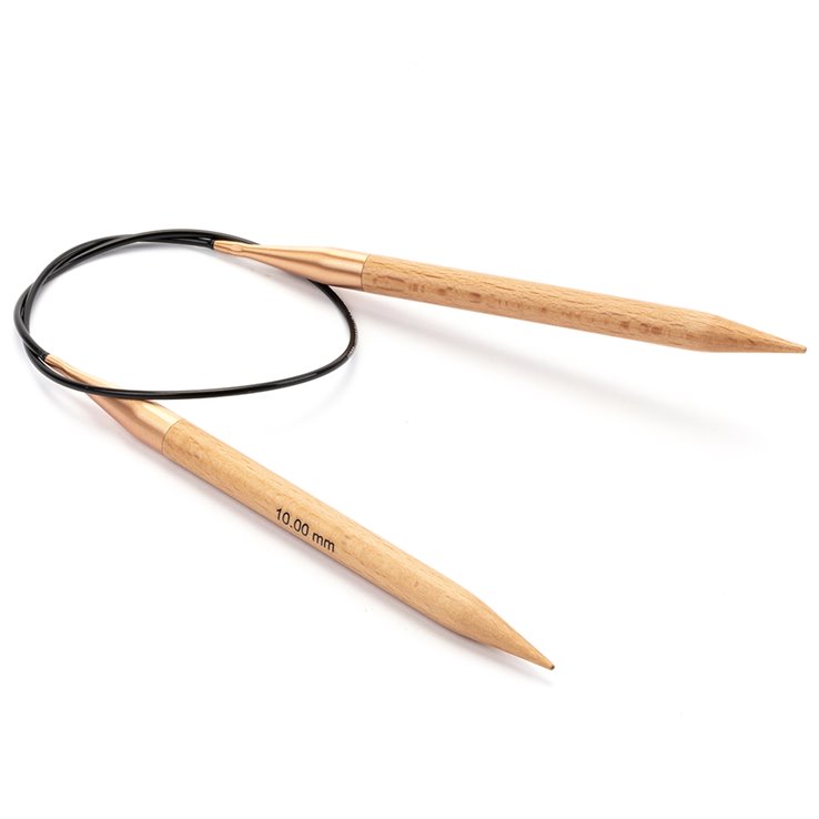 Lana Grossa Circular knitting needle beech 10mm/60cm