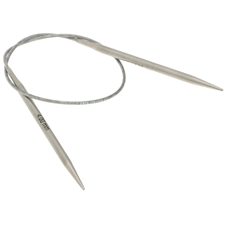 Lana Grossa Circular knitting needle stainless steel 4mm/40cm