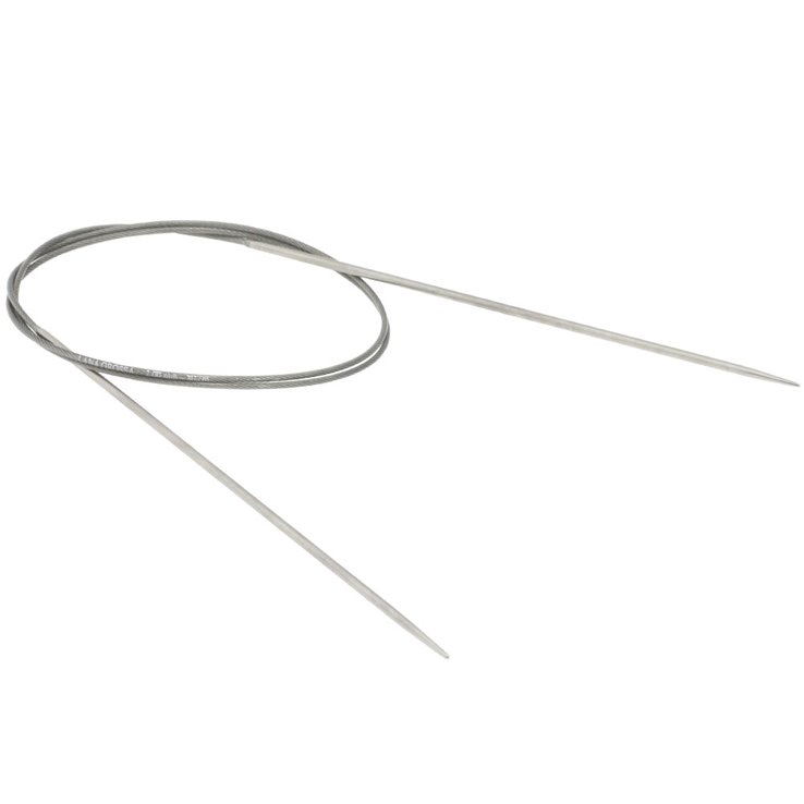 Lana Grossa Circular knitting needle stainless steel 2,5mm/80cm