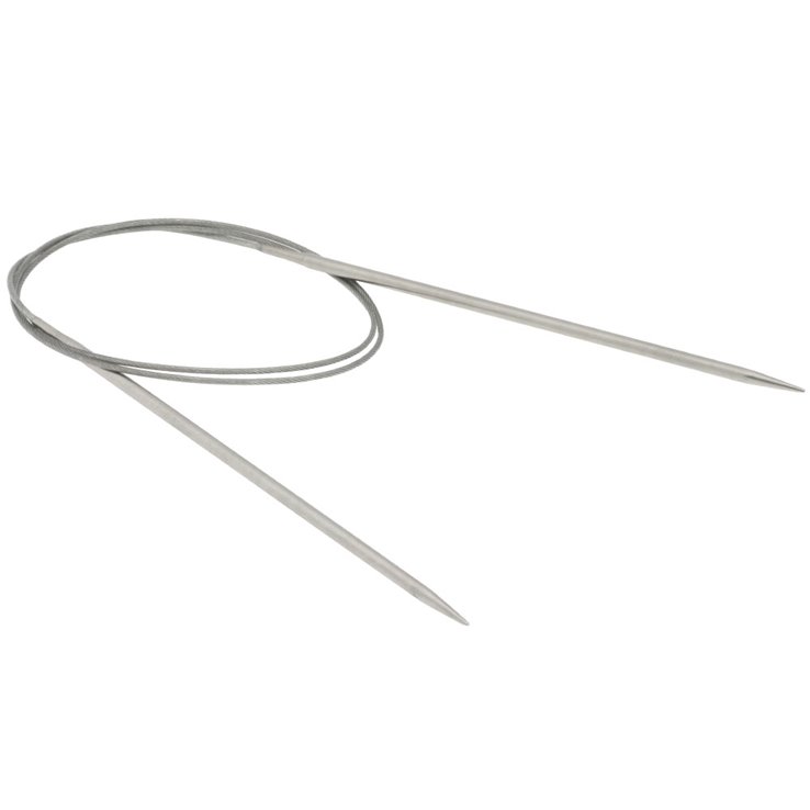 Lana Grossa Circular knitting needle stainless steel 3mm/80cm