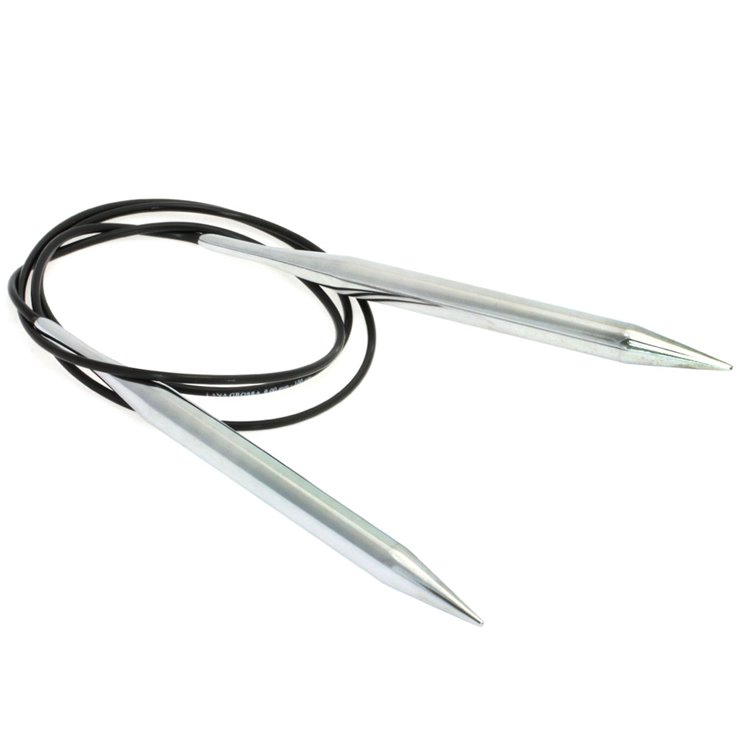 Lana Grossa Circular knitting needle brass 9mm/100cm