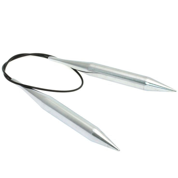 Lana Grossa Circular knitting needle brass size15mm/60cm