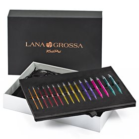 Lana Grossa  Needle-Kit aluminium rainbow