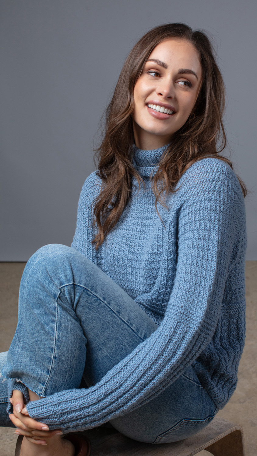 FILATI Studio TOP DOWN SWEATER